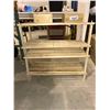 Image 1 : Lot of stackable wood shoe racks and 2 wooden storage boxes