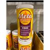 Image 2 : Lot of Meta Mucil fibre supplement 5x798g and wooden box