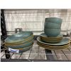Image 1 : Stone + Lain 15 piece stoneware dining set