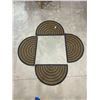 Image 1 : Lot of 4 semi circle door mats