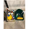 Image 1 : Lot of assorted cleaning supplies, buckets and cleaning tools