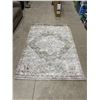 Image 1 : Segma Seatle collection grey area rug 70"x90.5"