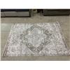 Image 2 : Segma Seatle collection grey area rug 70"x90.5"