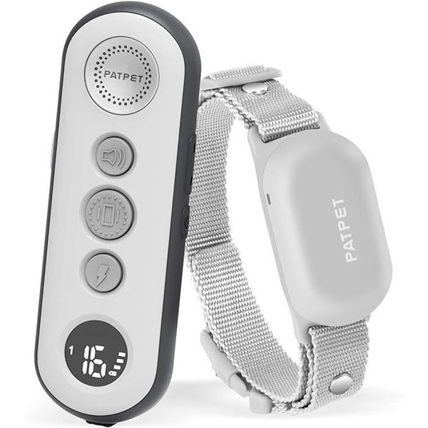 PATPET Dog Training Collar with Remote - IPX7 Waterproof Electric Shock Collar for Dogs Small Breed,