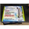 Image 1 : Purrfect Zone luxury stainless steel handheld sprayer kit