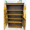 Image 1 : Sturdy wooden book shelf with 4 adjustable shelves
