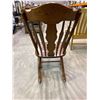 Image 2 : Classic wood rocking chair