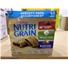 Image 3 : Combo lot of Fibre 1 chewy oat & chocolate bars and nutri grain fruit bars variety pack