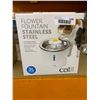 Image 1 : Catit stainless steel flower fountain / cat drinking fountain