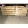 Image 2 : Lot of 2 wooden storage boxes