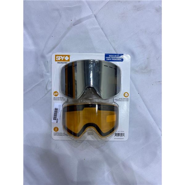 Spy mainstay snow goggles with carrying case and extra set of lenses