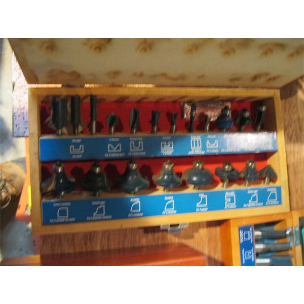 MASTERCRAFT ROUTER BIT SET