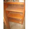 Image 2 : SM. WOODEN TABLE & SINGLE DOOR CABINET