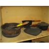 Image 1 : CAST IRON POTS & PANS