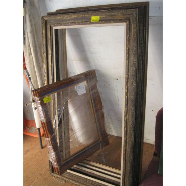 4 LG & 3 SM. PICTURE FRAMES