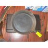 Image 2 : MISC: CAST IRON FRY PAN, GRILL & POT & TIN BAKING SHEET