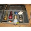 Image 1 : VINTAGE SALESMAN CASE W/VINTAGE TOUCH LAMPS