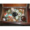 Image 2 : WOODEN BOX W/ASST. FISHING GEAR, REELS, ETC.