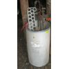 Image 1 : CARDBOARD BIN OF MISC: POST HOLE AUGER, SHOVELS, ETC.