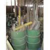 Image 1 : PALLET W/4 45 GALLON DRUMS OF ASST. STEEL PIPE, ETC.