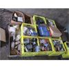 Image 1 : PALLET OF MISC: YELLOW MILK CRATES, ELECTRICAL ITEMS, PLIER SET, ETC.