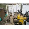 Image 1 : PALLET W/WATER POWERED TURBINE & A WATER PUMP - WORKS, VALVES TURN, HAS COMPRESSION