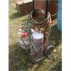 Image 2 : OXY ACETYLENE TORCH SET W/HOSES & BOTTLES