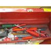 Image 2 : SM. RED TOOLBOX W/ASST. CONTENTS