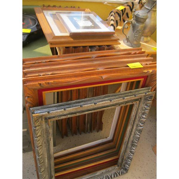 ASST. WOODEN PICTURE FRAMES