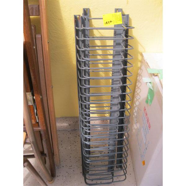 Brookstone Spring Cd Rack WALL MOUNT CD RACKS