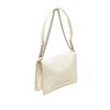 Image 3 : Chanel White Patent Leather Large Boy Shoulder Bag