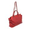 Image 3 : Chanel Red Quilted Lambskin CC Chain 2 Way Shoulder Bag