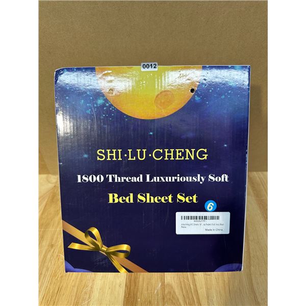 Lot of 1 Bed Sheet Set 1800 Thread Count 6pcs Size: Full