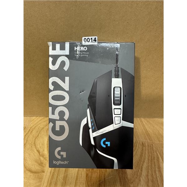 Lot of 1 Logitech G502 SE Hero Gaming Mouse Open Box
