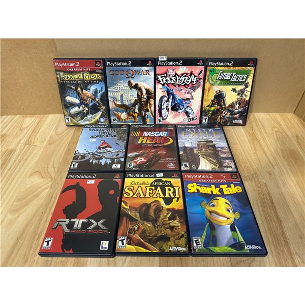 Lot of 10 Playstation 2 PS2 Games