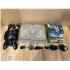 Image 1 : Lot of 1 Original Xbox Clear Case w/ 7 Games 2 Cont. & Accessories - Works