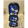 Image 1 : Lot of 1 Sonic School Backpack w/ Lunch Bag Pencil Case - New