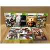Image 5 : Lot of XBox 360 Modern Warfare Edition + Remotes + 7 Games - Works