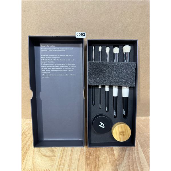 Lot of 1 Artify Dry Brush Set 5-Piece for Miniatures and Models