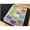 Image 2 : Lot of 1 Pokemon Binder w/ 126 Assorted Original Trading Cards - NEW