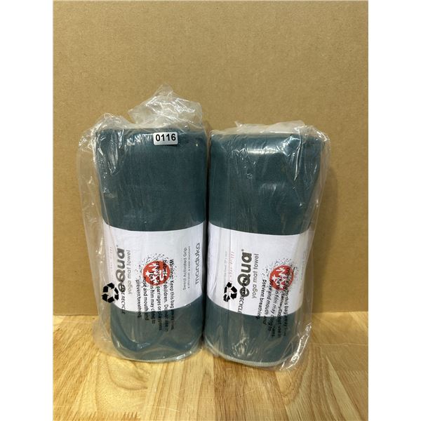 Lot of 2 Manduka eQua Yoga Mat Towel - New