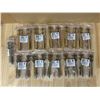 Image 1 : Lot of 21 Solid Brass Carpet Clips for Stairs - New