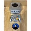 Image 2 : Lot of Nintendo GameCube Console + Controller + Game w/ Power supply - Used