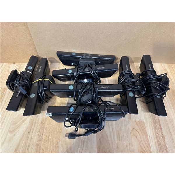 Lot of 8 Microsoft XBox 360 Kinect Sensor Bars  - Used