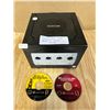 Image 2 : Lot of Nintendo GameCube Console + 2 Controllers + 2 Games w/ Power Supply - Used