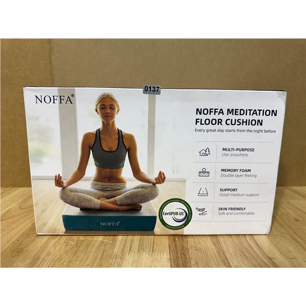 Lot of 1 Noffa Meditation Floor Cushion - NEW