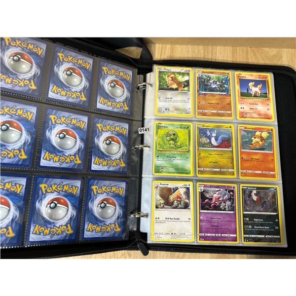 Lot of 1 Pokemon Binder w/ 153 Original Trading Cards - NEW