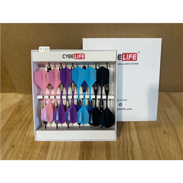 Lot 1 Set of CYEE Life Darts 12-Pack 4 Colors