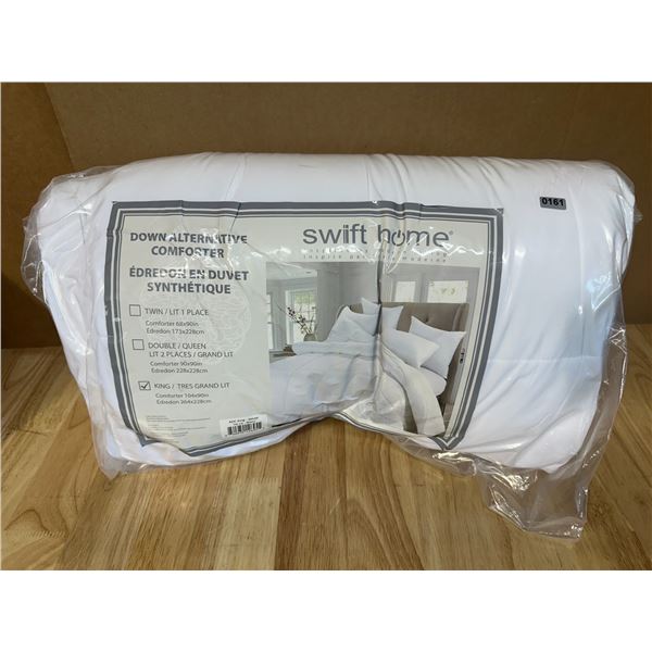 Lot of 1 Swift Home Down Alternative Comforter - KING - New