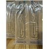 Image 2 : Lot of 12 Sets of Reusable Outdoor Tableware Spoons/ Forks/ Chop Sticks - New